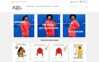 Coudre simplement — Project preview