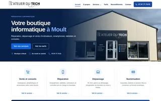 L’Atelier du Tech — Project preview