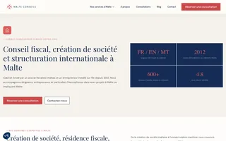 Malte Conseils — Project preview